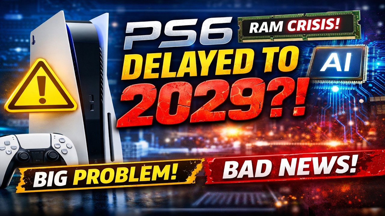PS6 Release Date Delayed to 2029? | Latest Breaking News