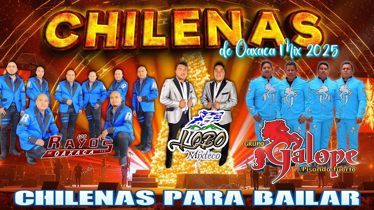 Los Rayos De Oaxaca ft Lobo Mixteco ft Grupo Galope - Puras Chilenas para Bailar Mix 2025