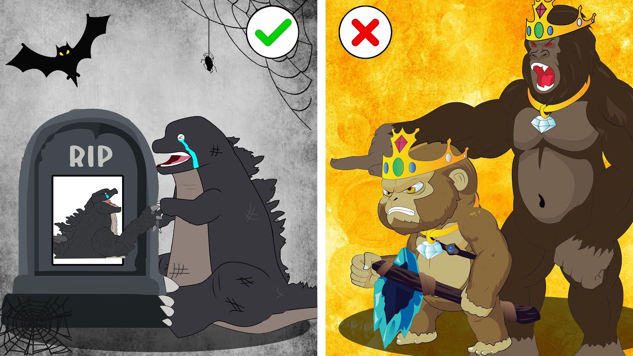POOR BABY GODZILLA LIFE : Happy Baby vs Sad Baby | Godzilla Sad Story But Happy Ending Animation