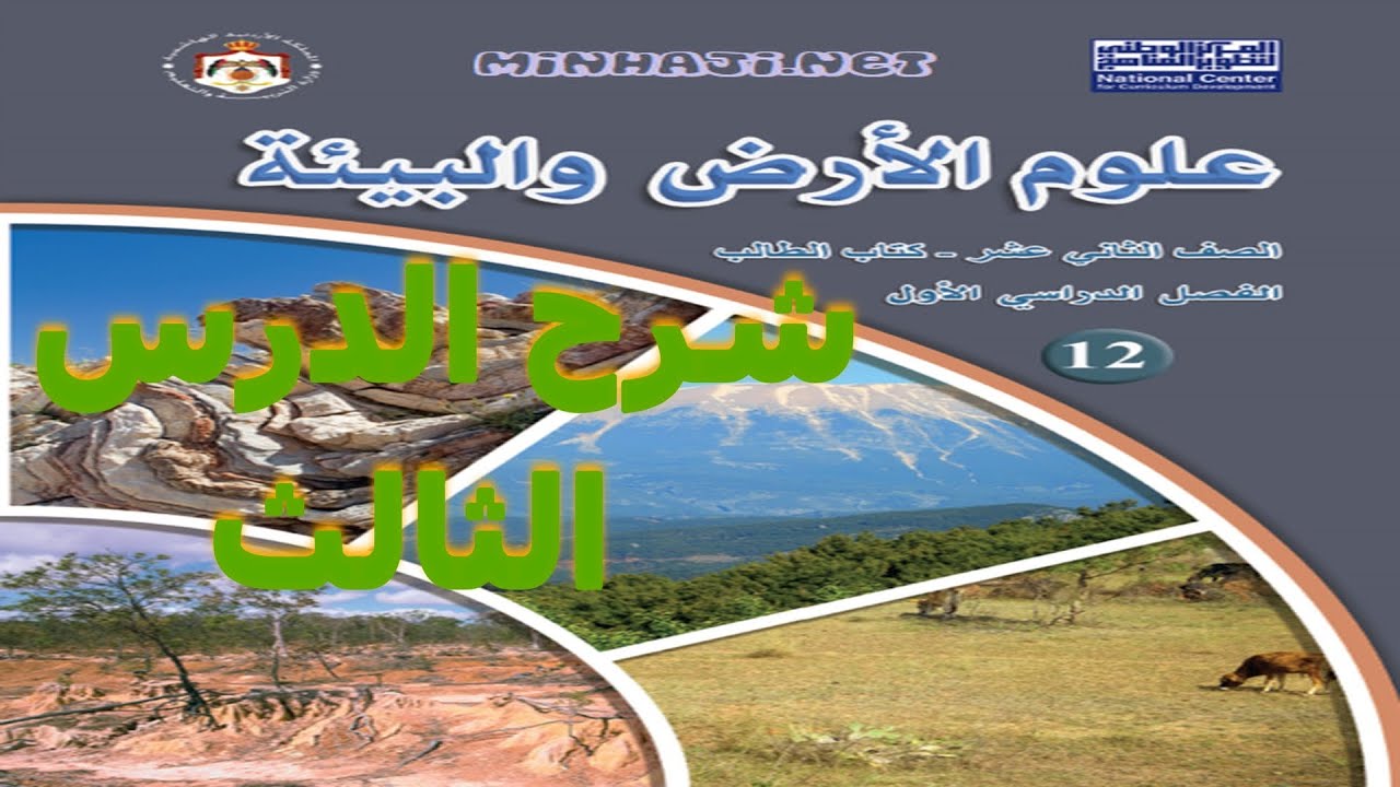 شرح الدرس الثالث الحد من التغير المناخي والتكيف مع آثاره علوم الارض الصف الثاني عشر (توجيهي) 2008