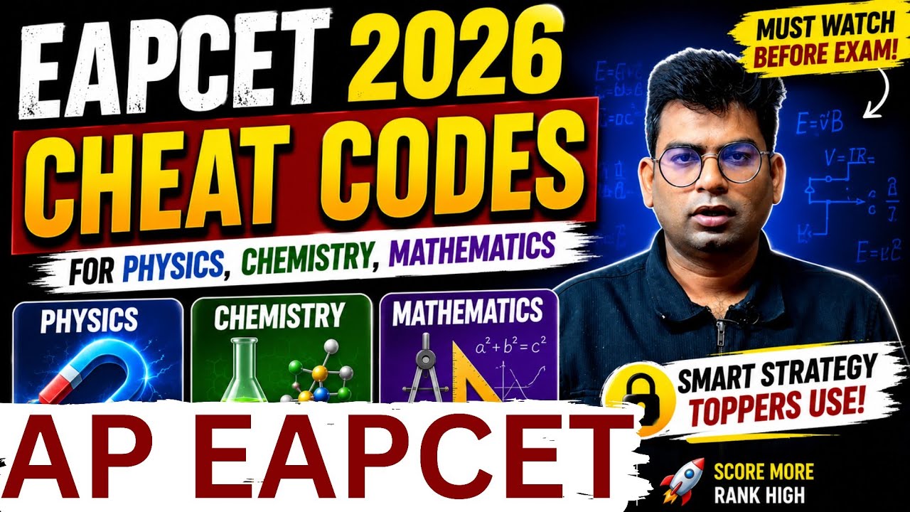 Cheat Codes for eamcet 2026|TS/AP  Eamcet 2026 |TG EAPCET 2026|AP EAMCET 2026|#cheatcode #eamcet2026