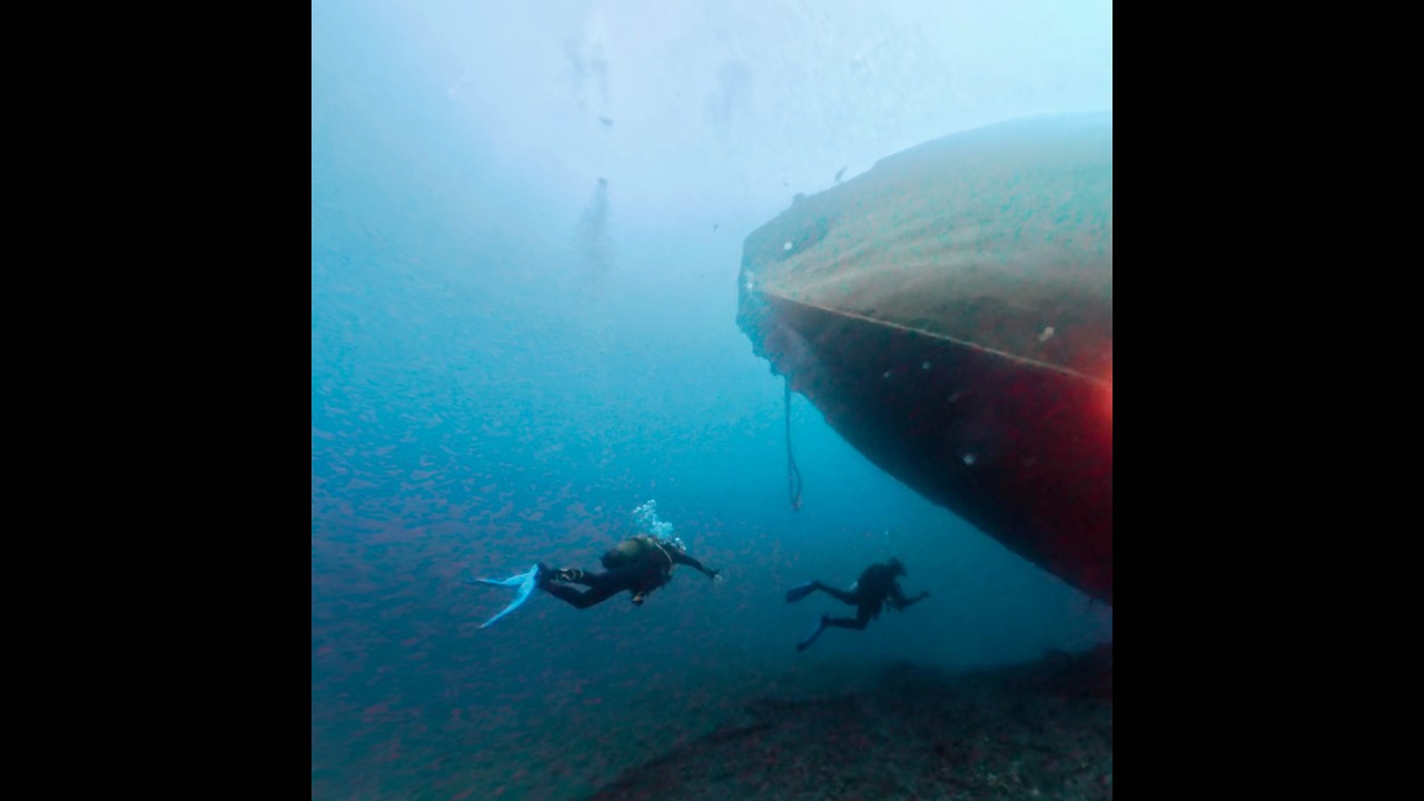 Tenerife 2026 buceo - Insta360 X5 con  Dive Case Pro