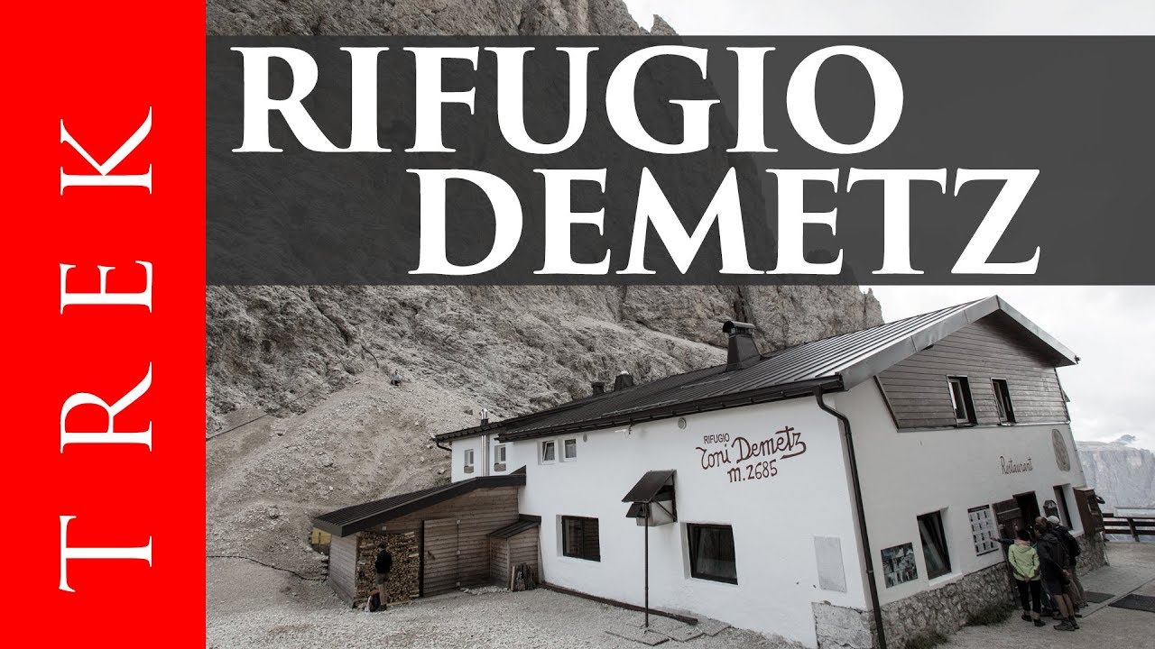 Giro attorno al Sassolungo partendo dal Passo Sella e passando per i rifugi Demetz, Vicenza e Comici
