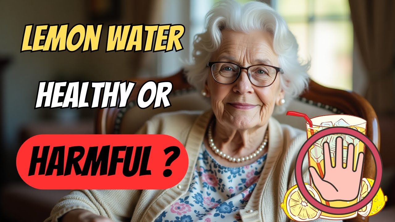 Over 60 Avoid these 3 lemon water mistakes.
