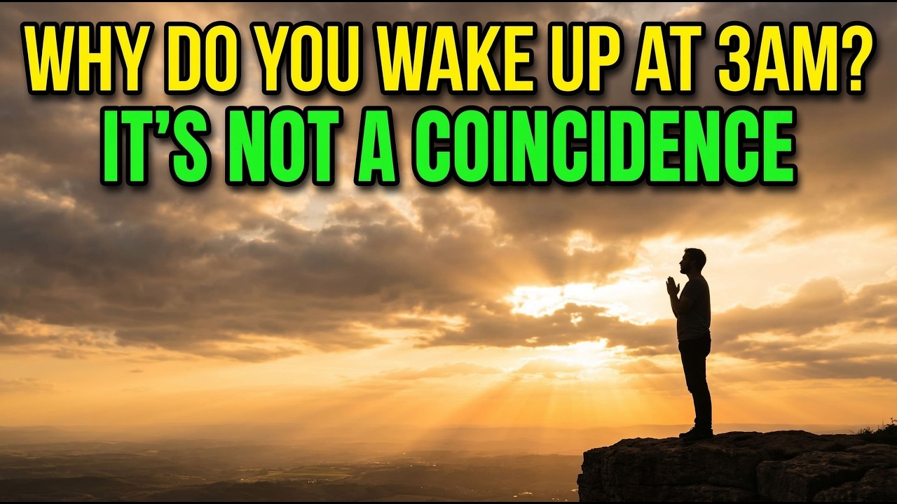 POWERFUL MORNING PRAYER | If You Wake Up Between 3 and 5 AM, God Is Calling You 🙏