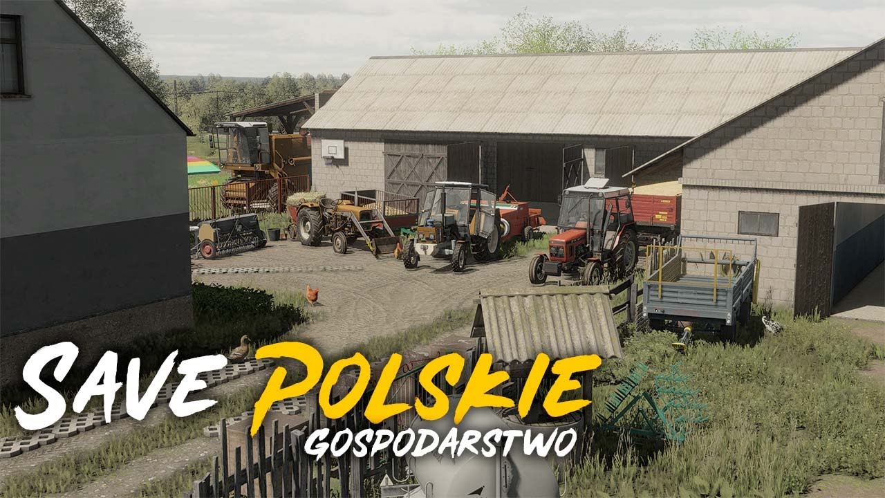 POLSKI SAVE I MODPACK 🔥Zdziechów DOWNLOAD🔥☆Mega Klimat 🤯FS22🌾 OZI