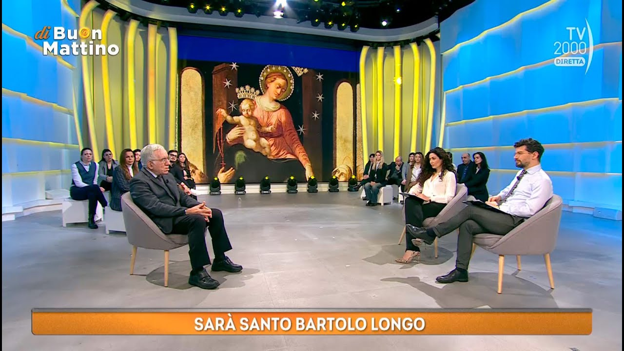 Di Buon Mattino (TV2000) - Sarà Santo Bartolo Longo, fondatore del santuario di Pompei
