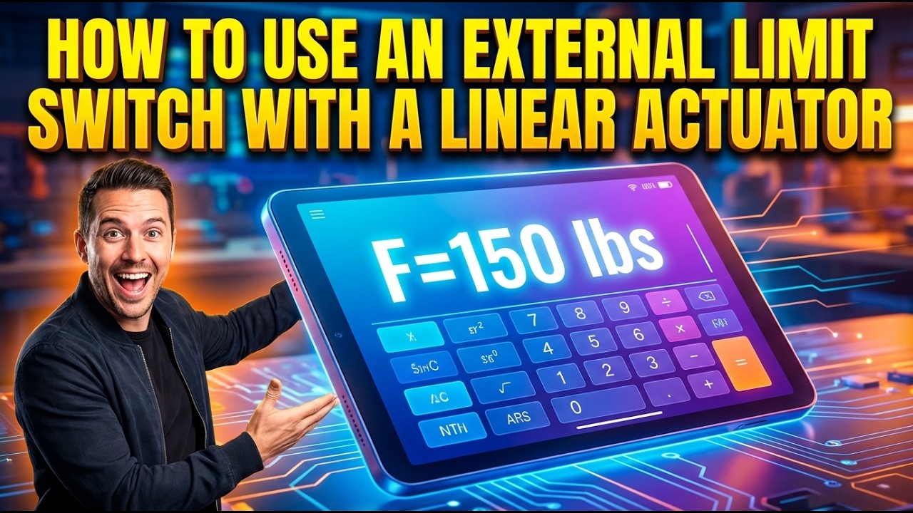 How to Use an External Limit Switch with a Linear Actuator