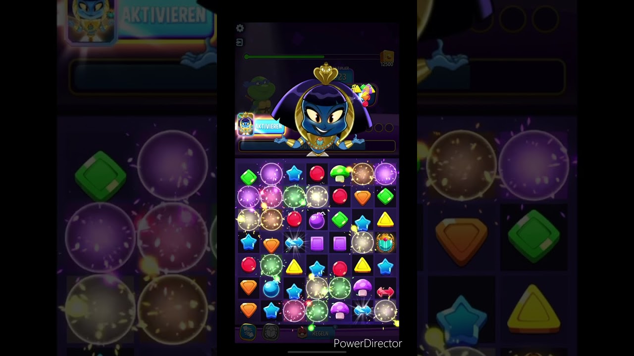 Solo Challenge Multiplier Mushrooms - 12500 Points Perfect Heist Match Masters