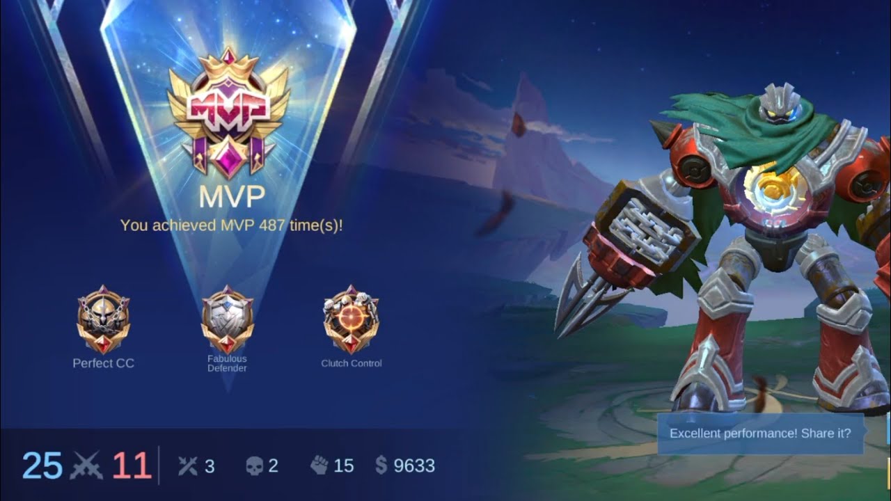 MVP Plays!! Sunken Curse Atlas New EPIC Skin!! Build top 1Global atlas-- MLBB
