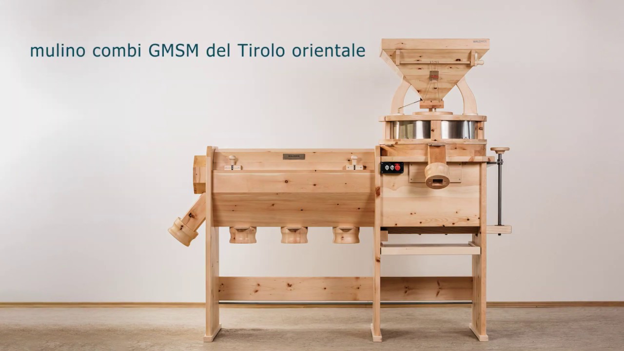 MACINA CEREALI COMMERCIALE WALDNER CON SETACCIO GMSM 30 by Waldner biotech (italiano)
