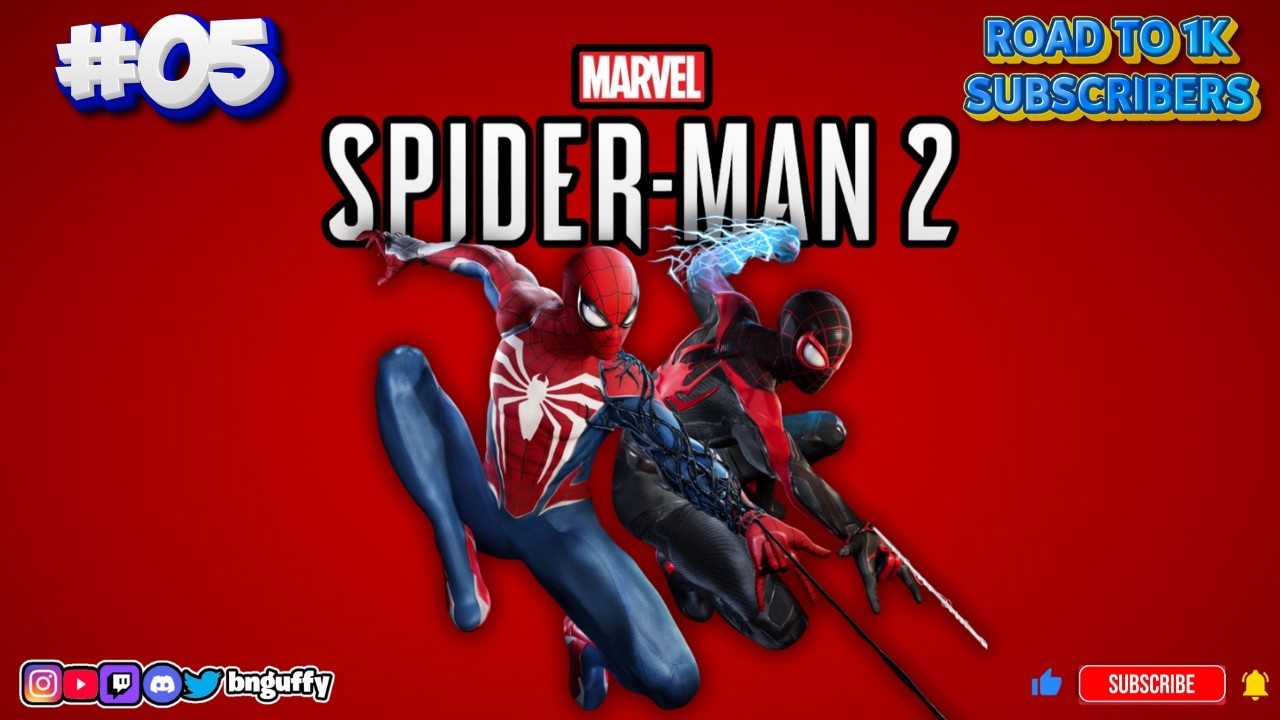 Spider-Man 2 LIVE 🔴 | Story Mode Continues! PS5 Gameplay #livestreaming #spiderman2