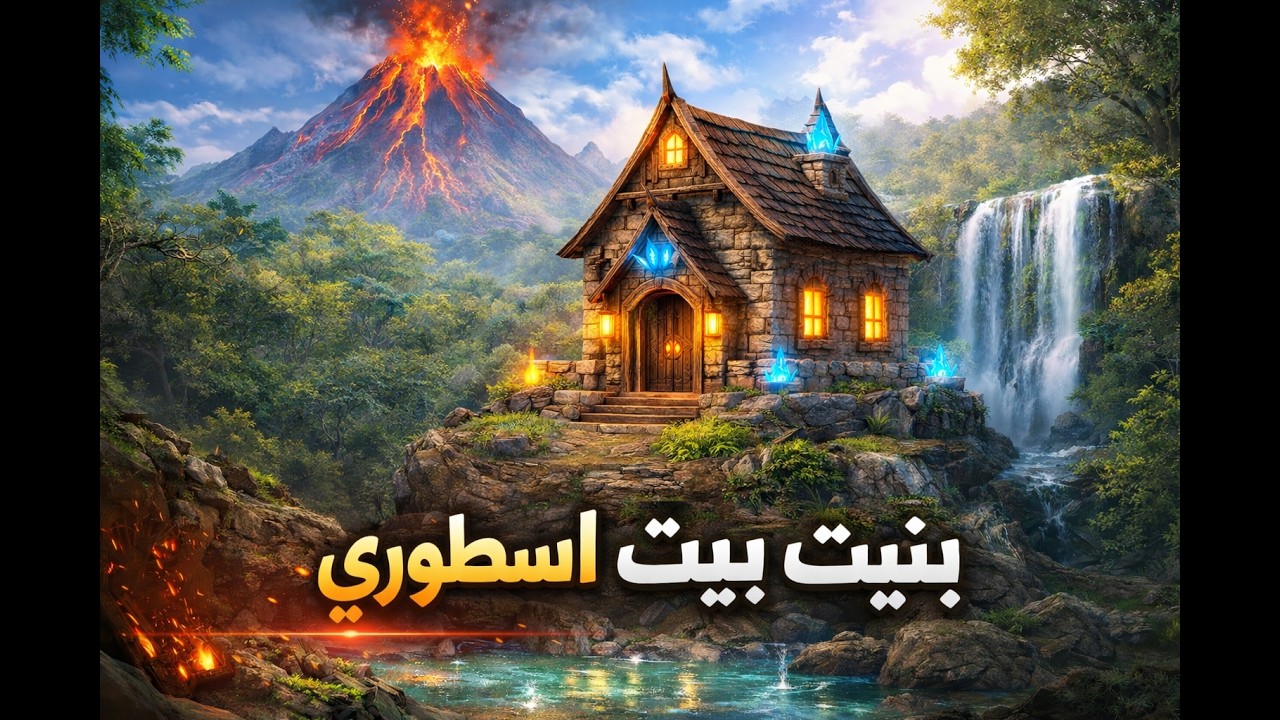 بنيت بيت فخم وجبااار🔥🔥🔥 ark supreme#1