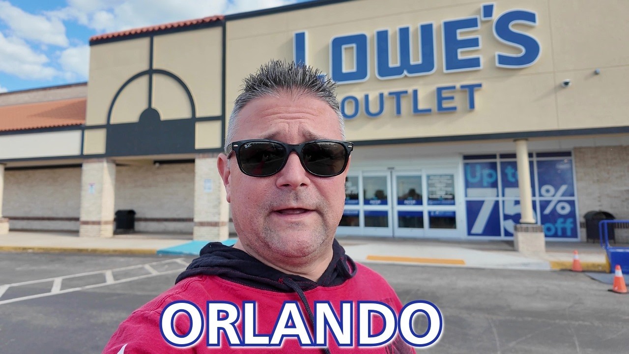 Аутлет-магазин Lowe's в Орландо! Что внутри? Я и не знал, что такое существует!