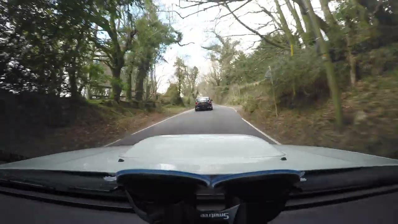 Torbay Scoobies drive out from Avonwick Inn towards Moretonhampstead