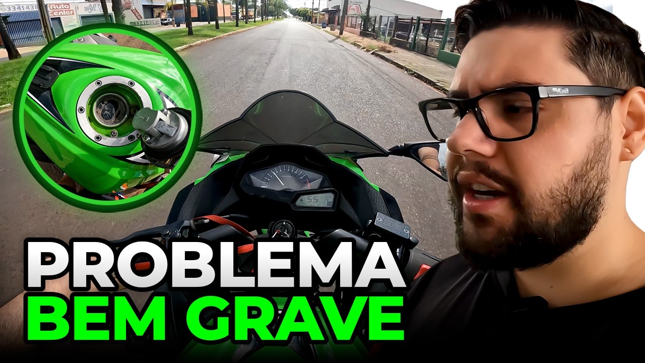 Minha Kawasaki Ninja 300 Deu Problema e Eu Não Esperava Por Isso