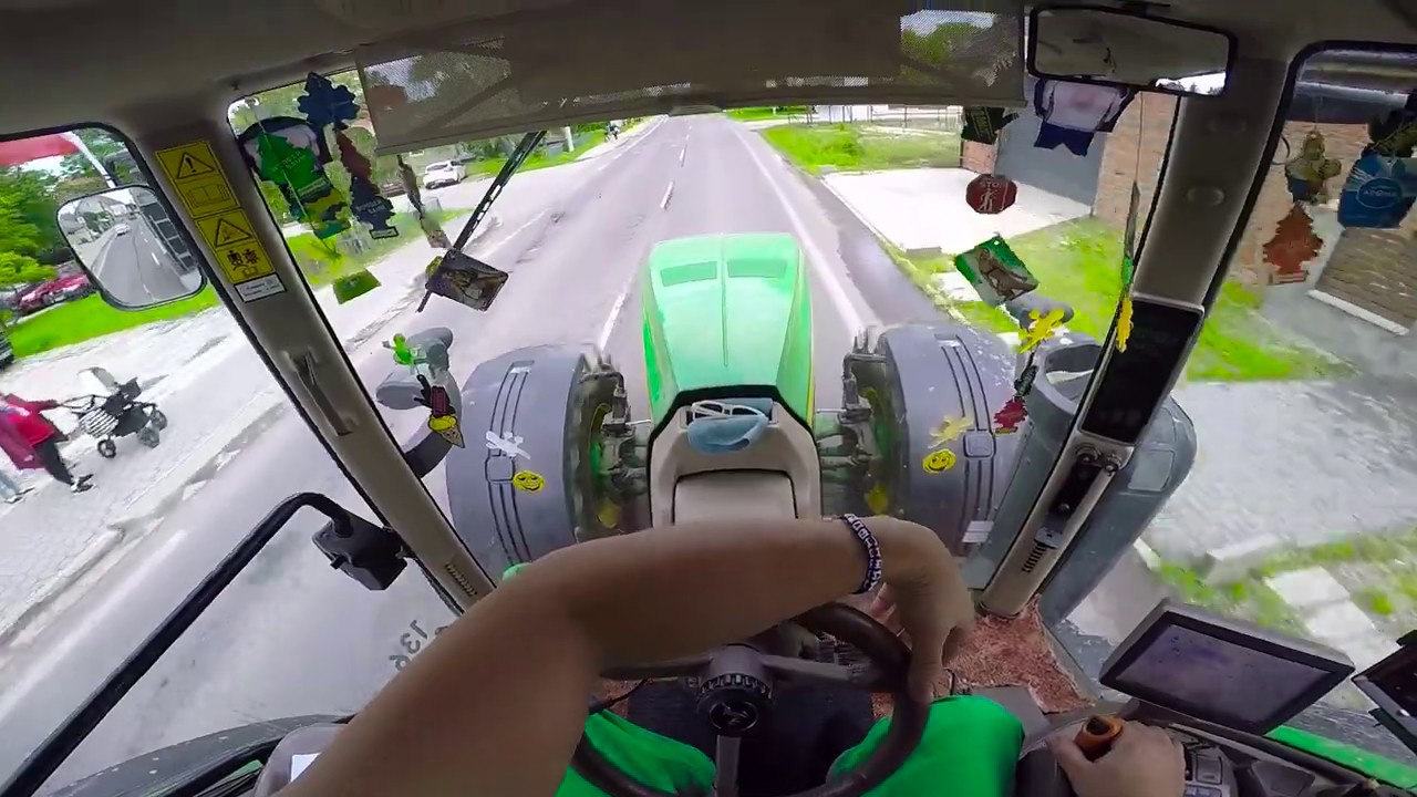 John Deere 8360R CabView *GoPro*