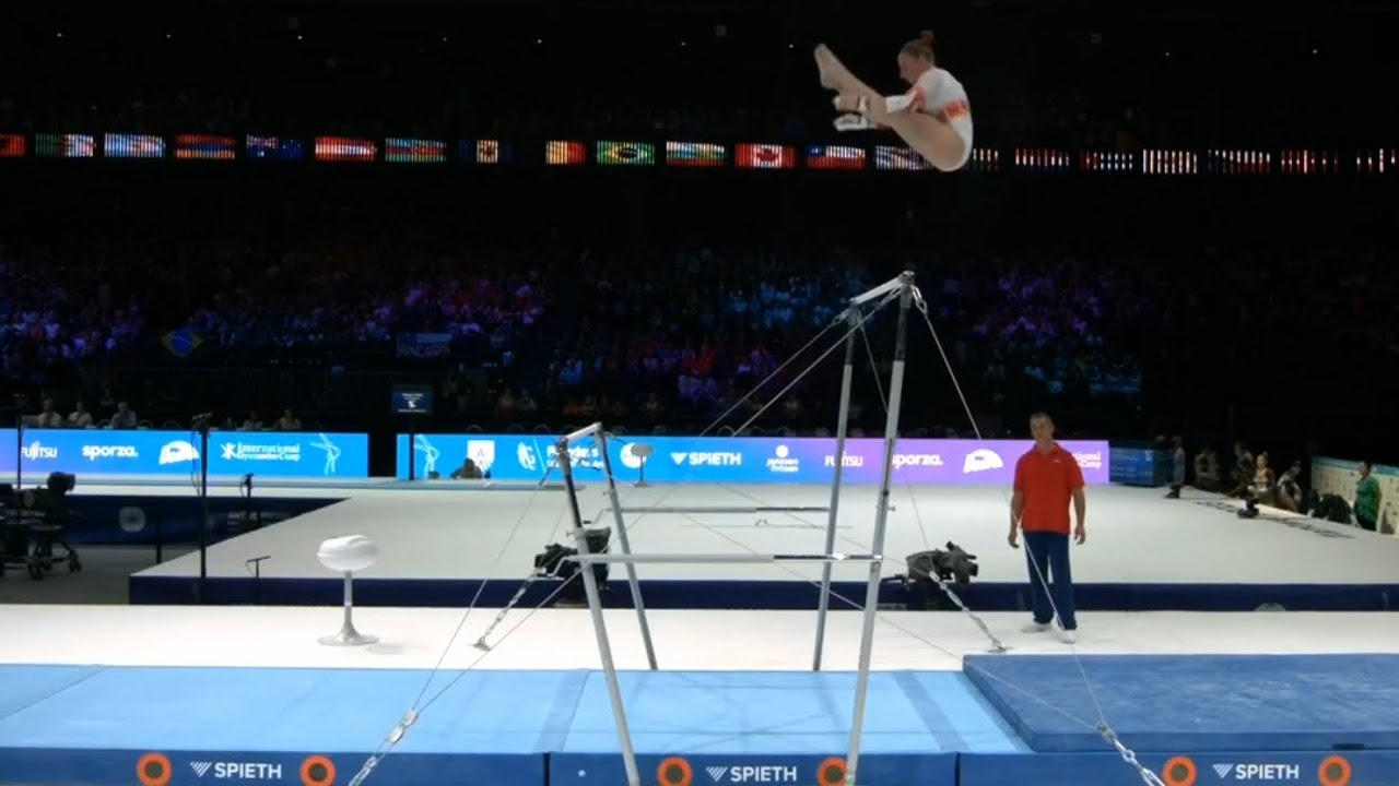 (13.366) Ana barbosu Uneven bars Qual/ 2023 WAG World Championships