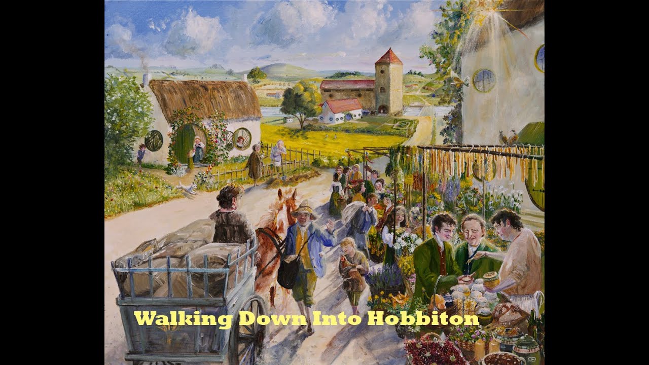 Walking Down Into Hobbiton  - Miriam Ellis Fine Art