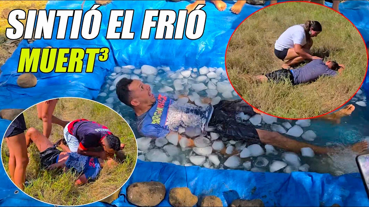 Perdimos a Ever en este juego del Hielo😨-le dimos primero auxilios.