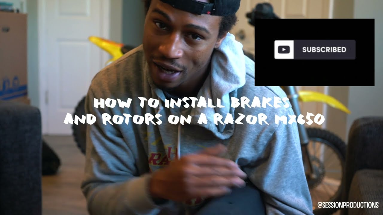Razor MX650 Brake Upgrade Install Guide