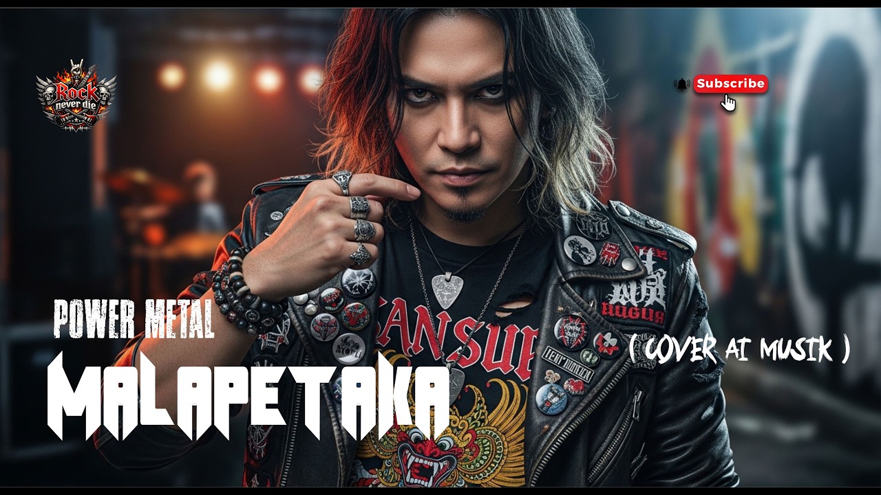 POWER METAL - MALAPETAKA ( COVER ROCK AI ) 2026 RND
