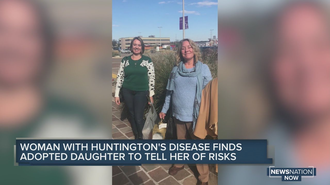 Woman with Huntington’s Disease find adopted daughter to hell her of risks