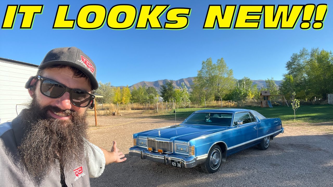 Mercury Grand Marquis 1978 года выпуска прошел полную модернизацию (шлифовка, полировка и обработ...