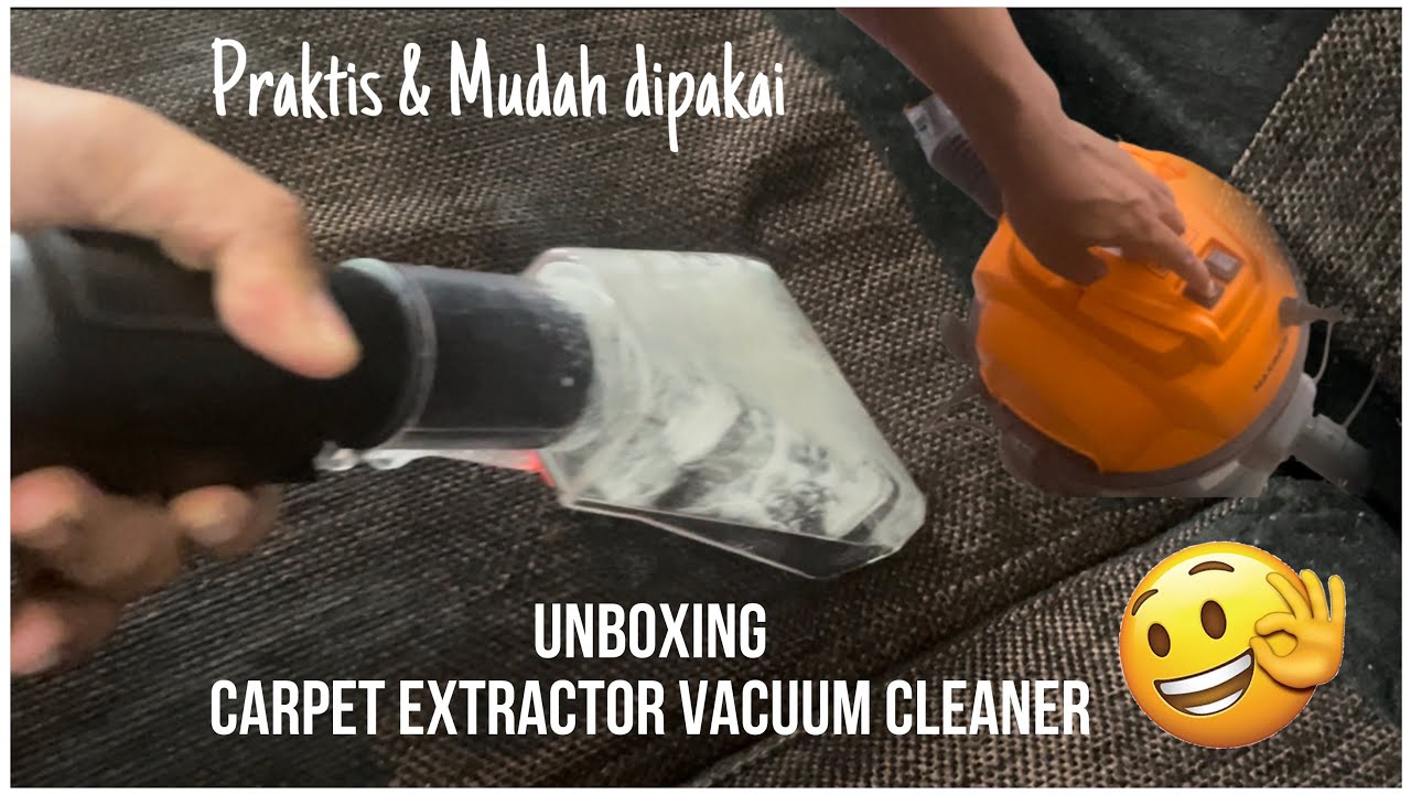 Vacuum Cleaner Extractor Maximus, pembersih kasur dan sofa