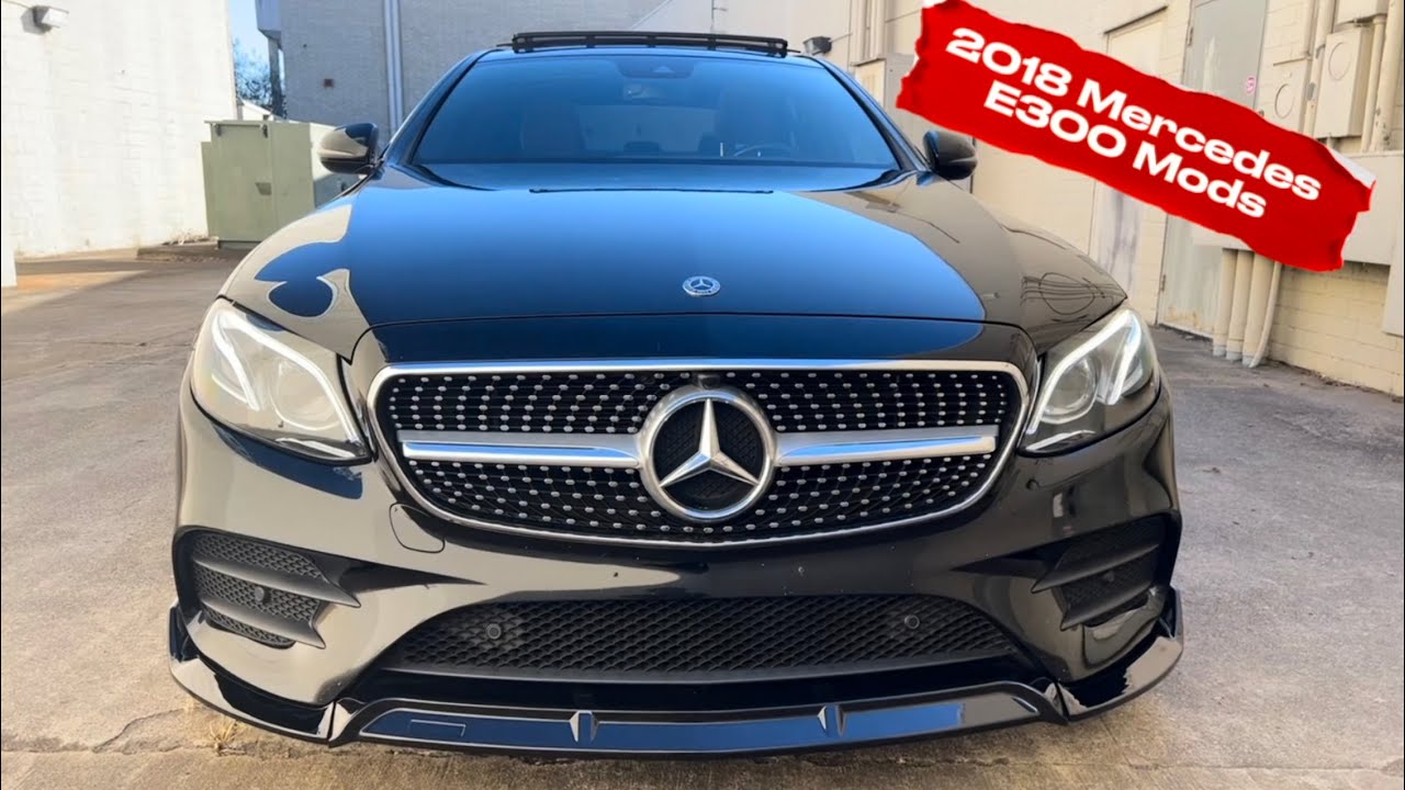 Mercedes E300 2018 Mods (Updated)