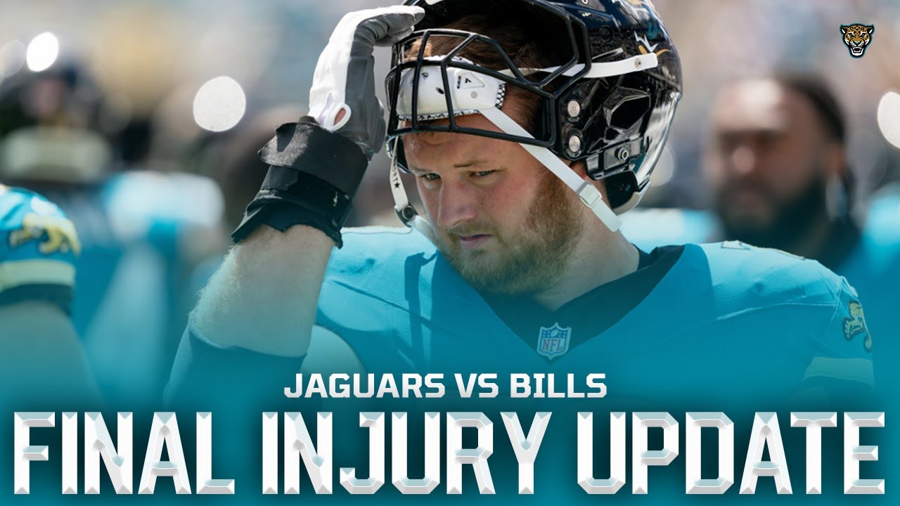 ОКОНЧАТЕЛЬНАЯ ИНФОРМАЦИЯ О ТРАВМАХ В МАТЧЕ "ДЖАГУАРС" ПРОТИВ "БИЛЛЗ".