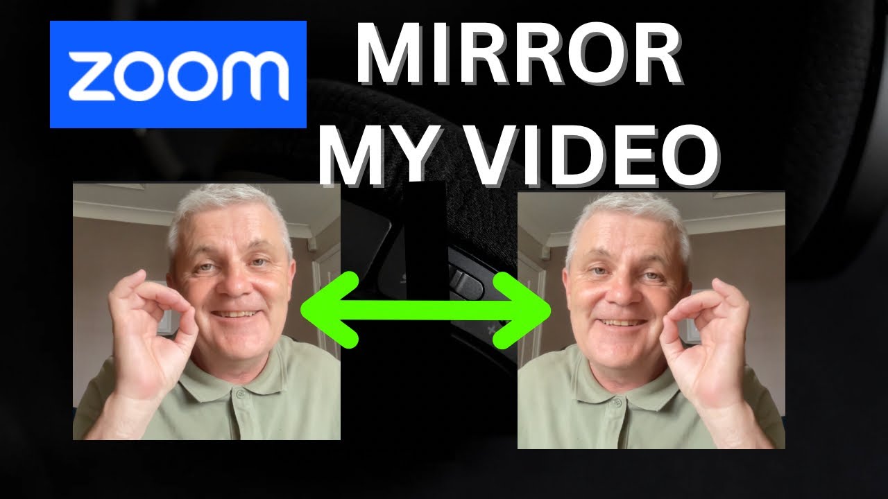 Zoom: Mirror my video 🪞 How to Invert Your Face ⬅︎ Flip Your Webcam