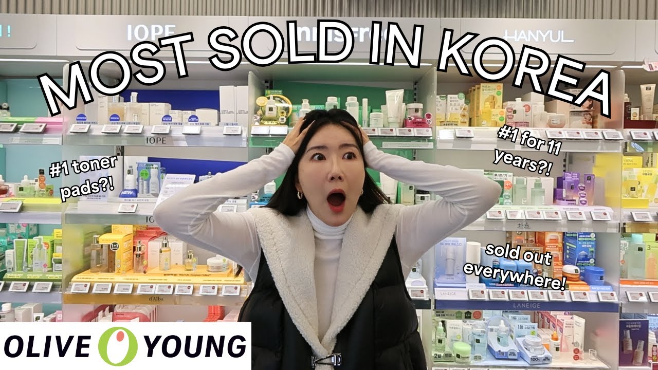 K-Beauty-средства, которые ДЕЙСТВИТЕЛЬНО ПОПУЛЯРНЫ в Корее! #OliveYoung