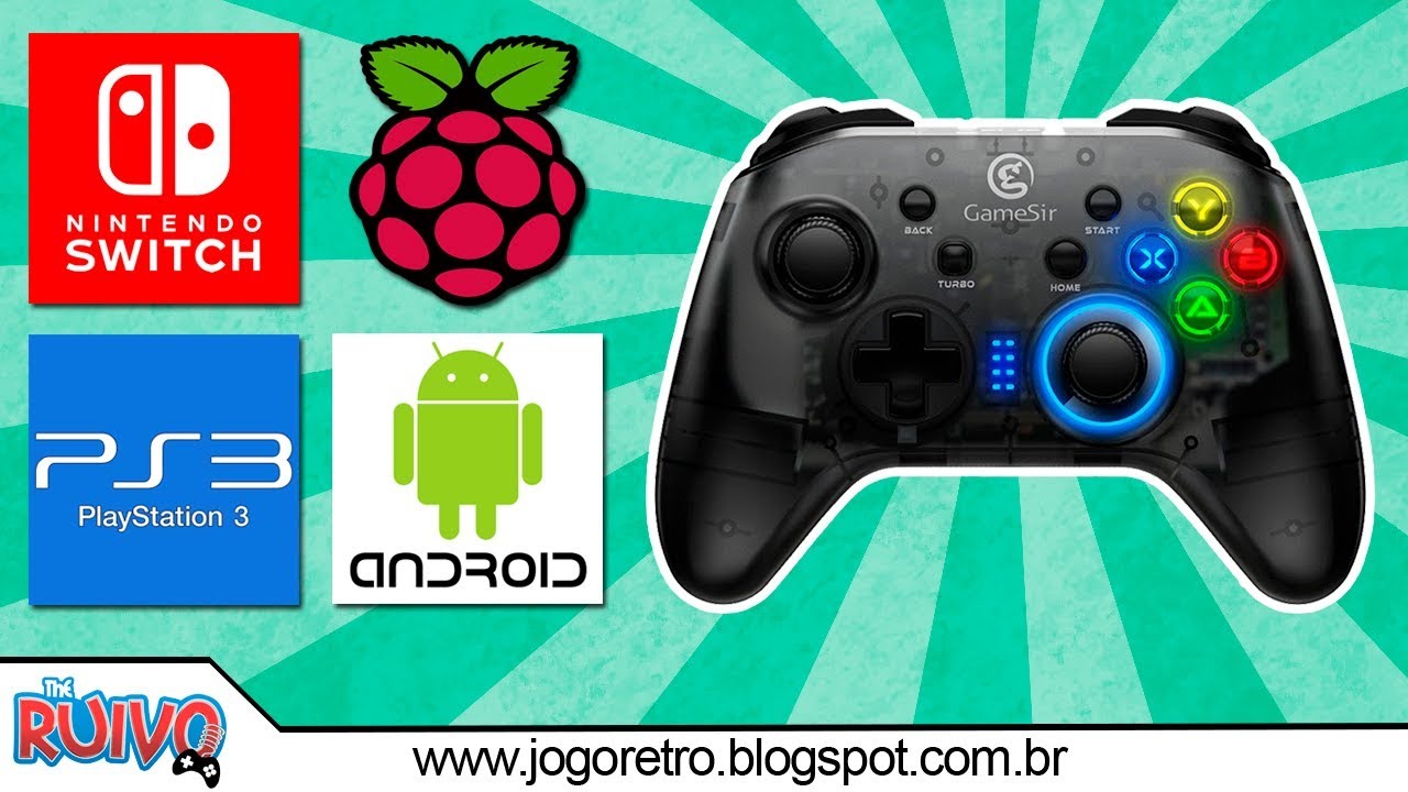 Análise do GameSir T4 para PS3, Switch, Android e Raspberry Pi
