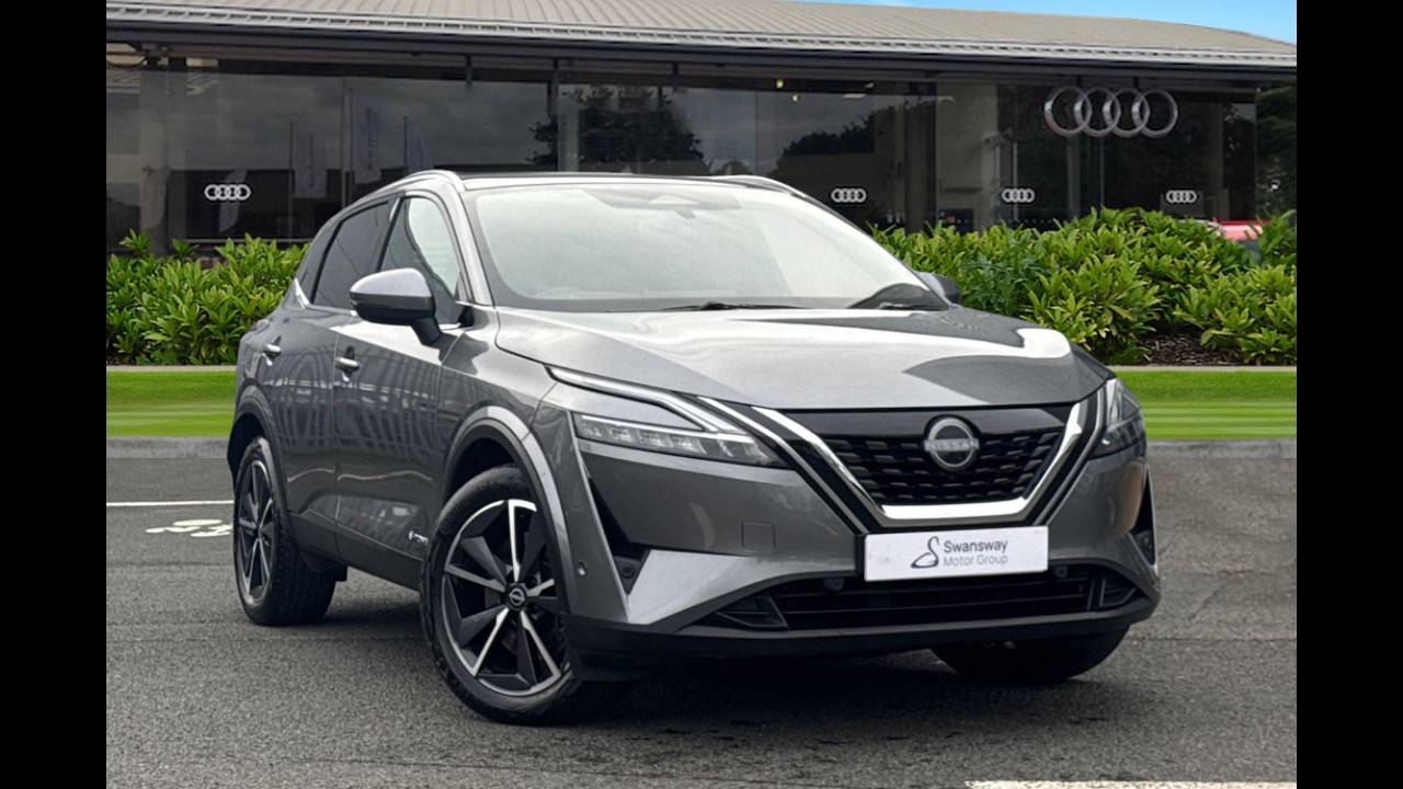 Nissan Qashqai 1.5 h e-POWER Tekna Auto Euro 6 (s/s) 5dr in Ceramic Grey - DY24VAV