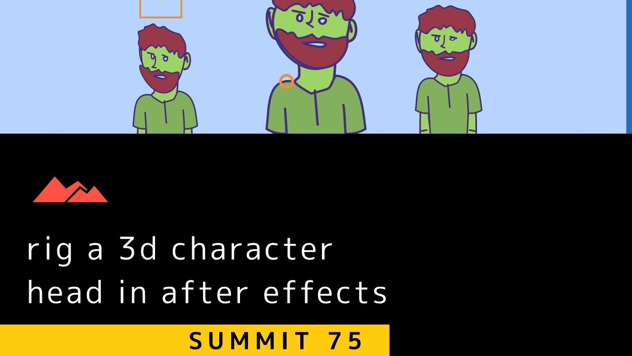 Summit 75 - 3D Head Turns - After Effects