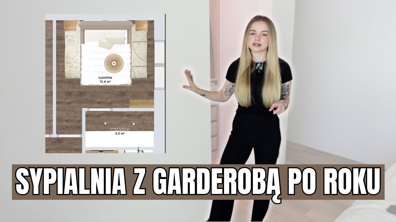 SYPIALNIA Z GARDEROBĄ PO ROKU | Co się sprawdziło? Co bym zmieniła?