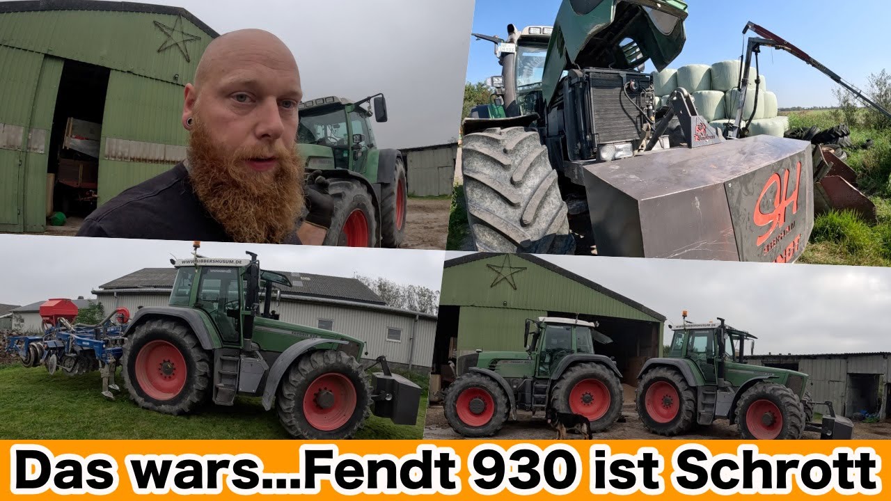 FarmVLOG#874 - Nun ist der Fendt Vario 930 TMS endgültig SCHROTT
