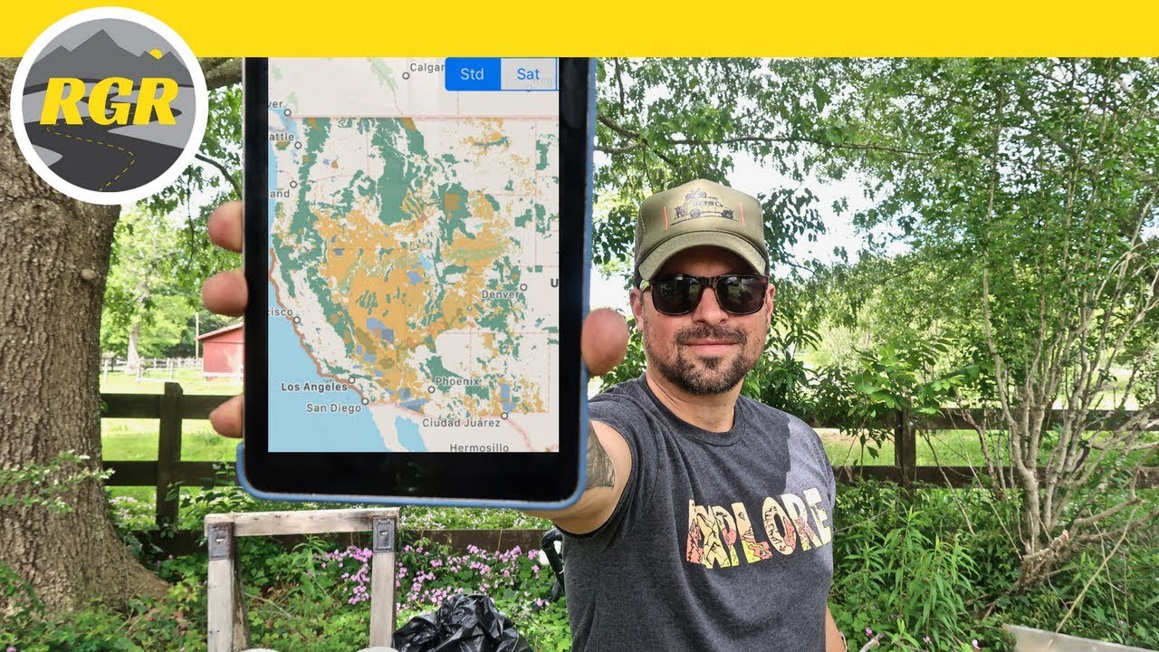 US PUBLIC LANDS APP | Product Review | Camping on Public Land