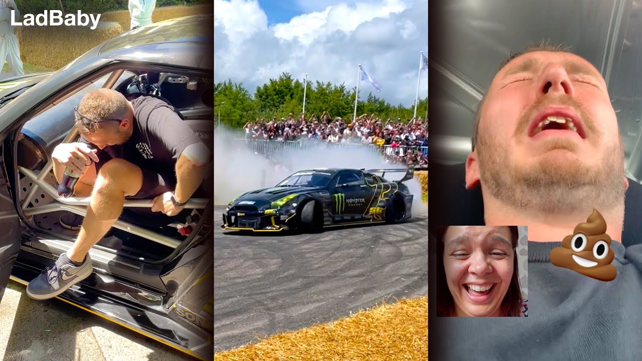 When Dad's forced to go drifting at a festival of speed 🚗💩