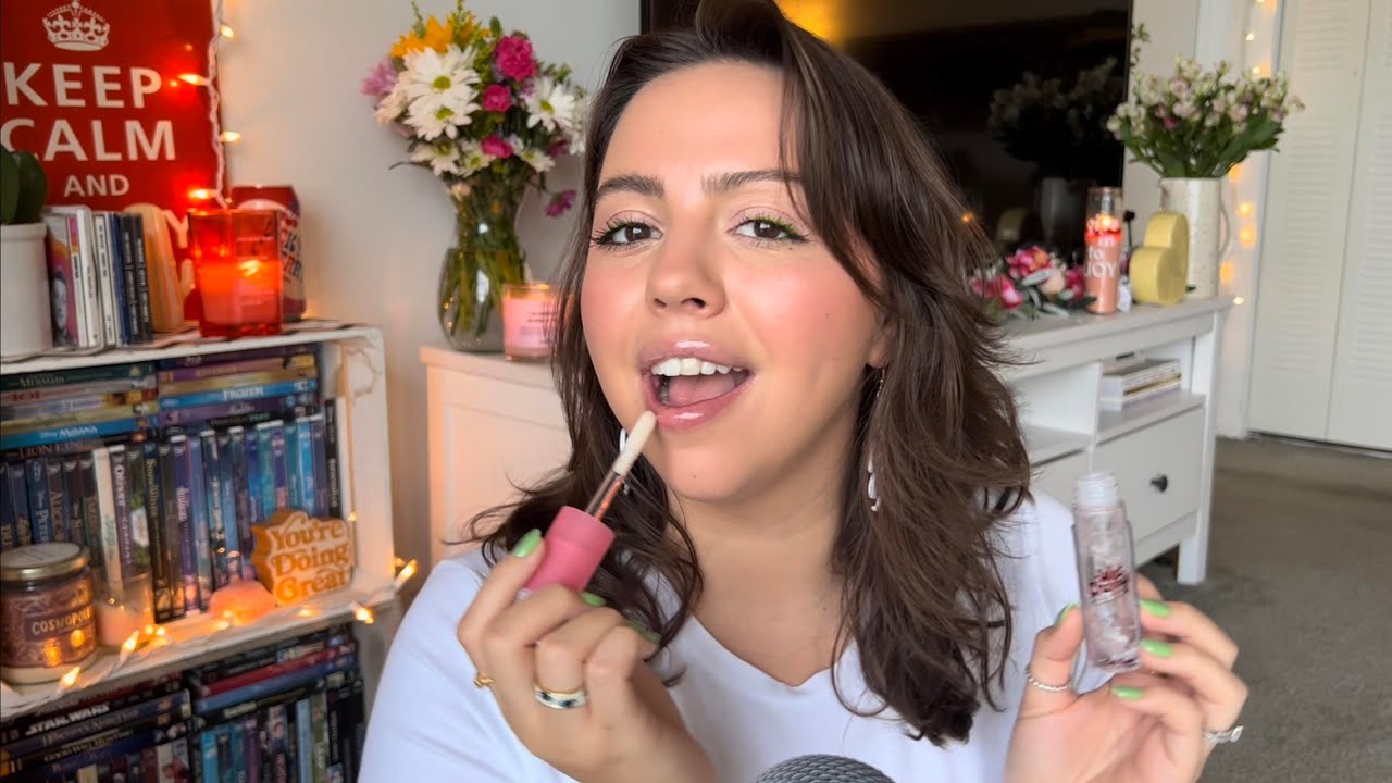 asmr doing my makeup ✨ (except it's kinda chaotic and the makeup doesn't turn out that good 🤷🏻‍♀️)