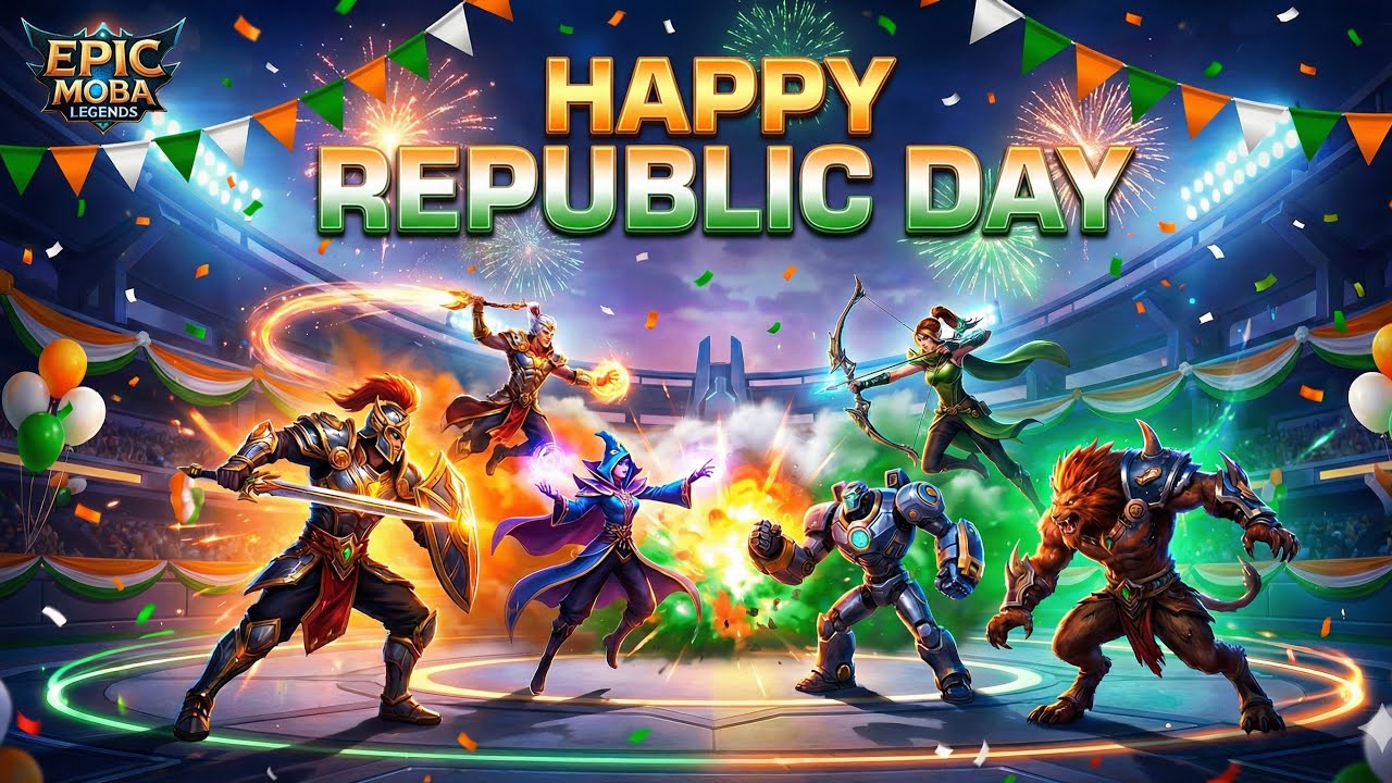 gaming & short  is live"Moba Legends 5v5 | Happy Republic Day Special Gameplay!"