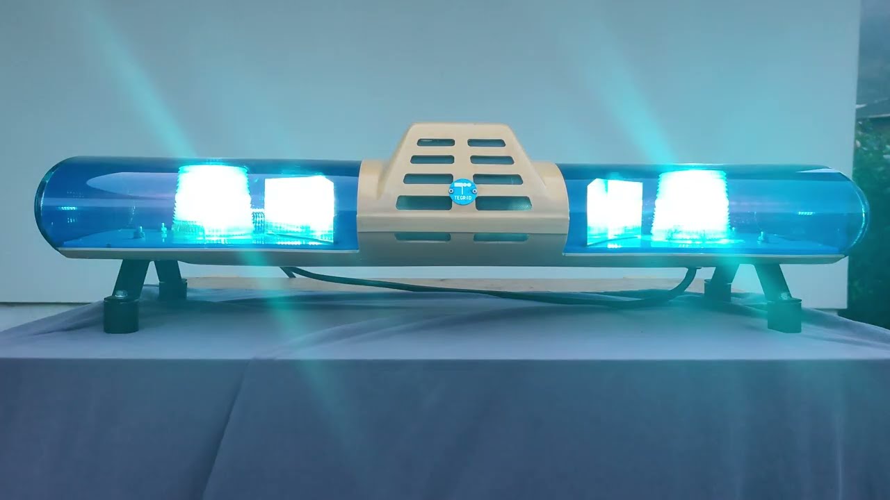 Tegrad MES-06 blinking halogen lightbar- the last model.