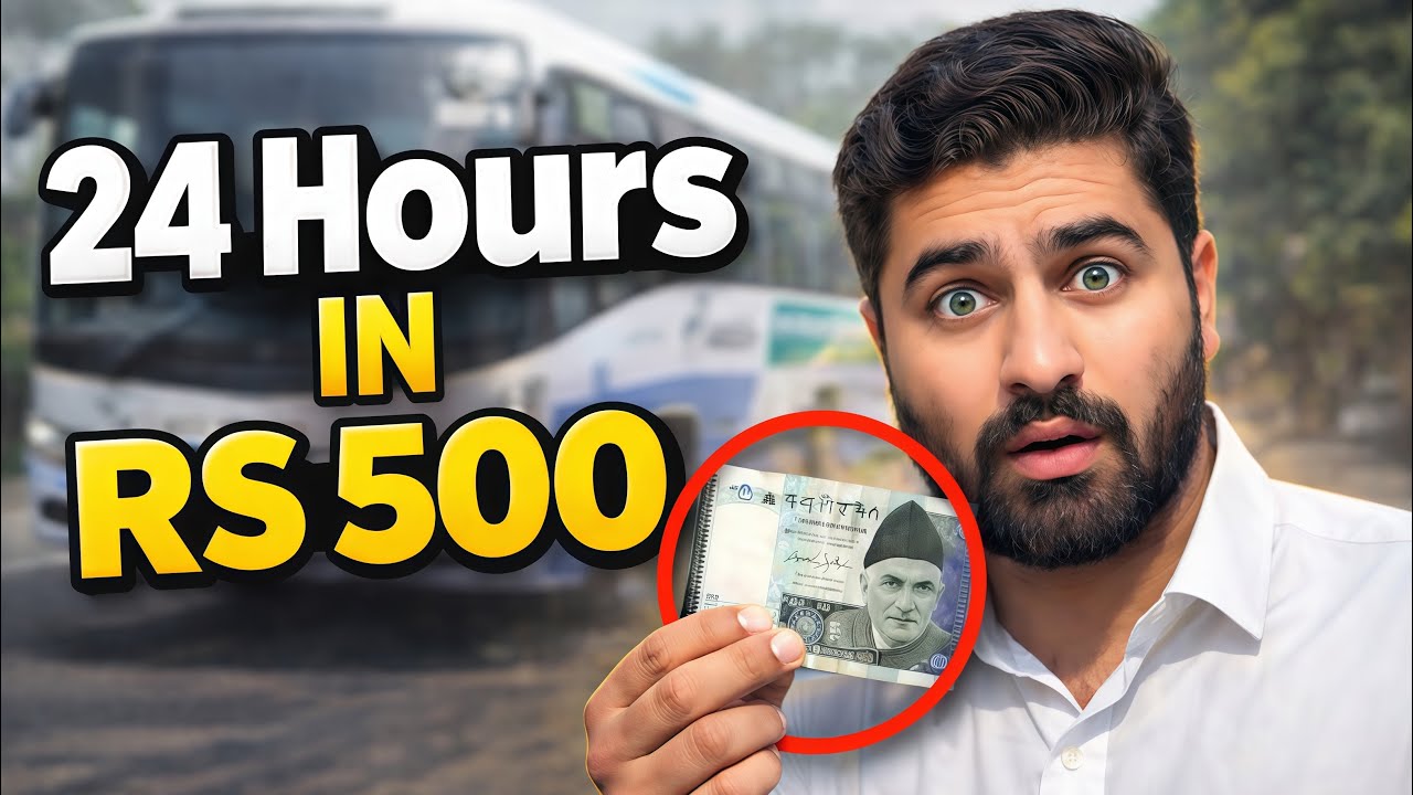 SURVIVING ON 500 RUPEES FOR 24 HOURS | HELPING A STRANGER ❤️