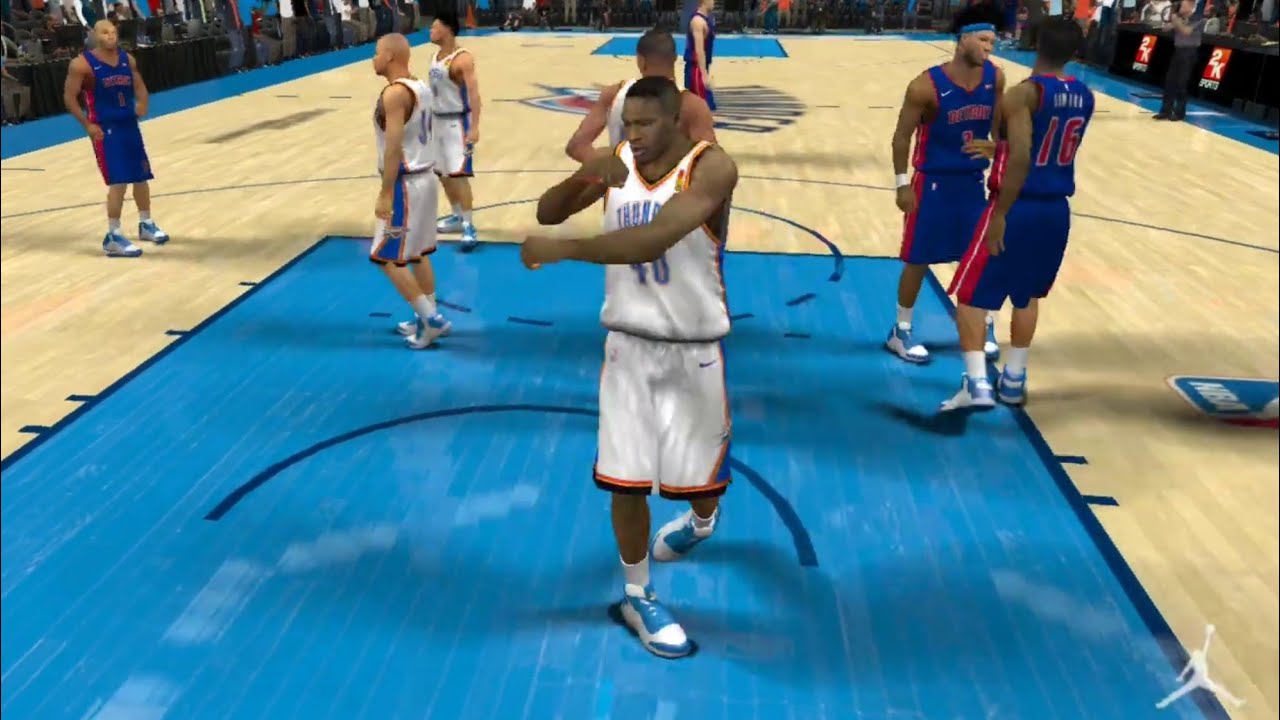 THUNDER vs PISTONS NBA2K20 CASUAL MODE