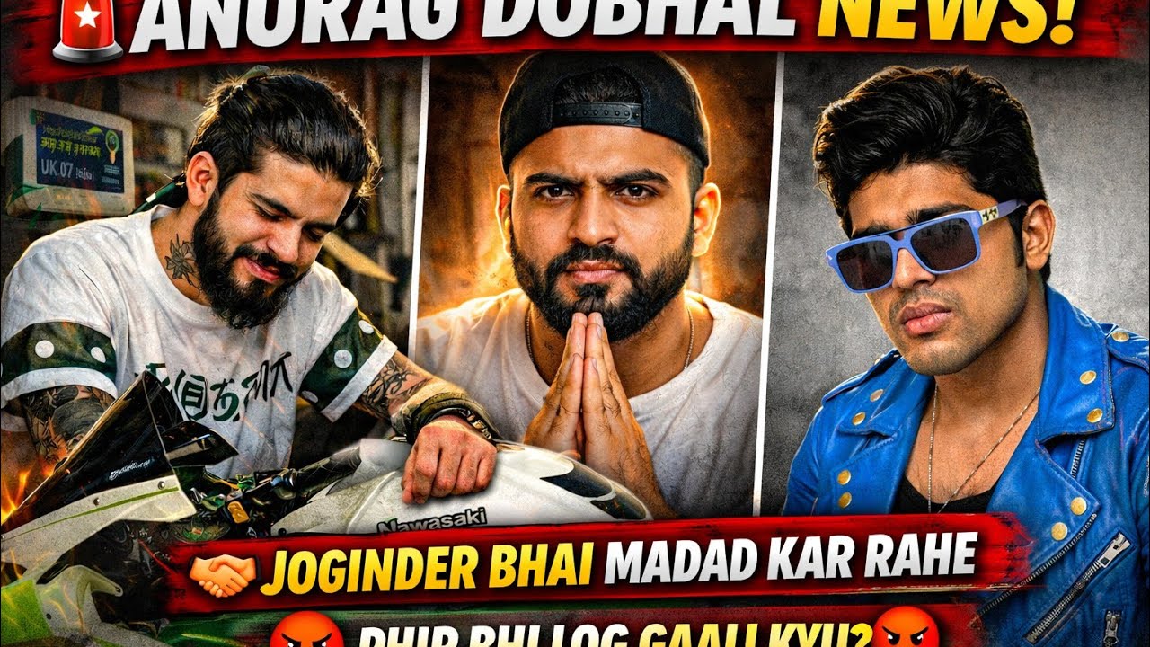 😢 Anurag Dobhal ki tabiyat 💔 | 🤝 Joginder Yadav madad kar rahe hain, phir bhi log hate kyu de rahe?😡
