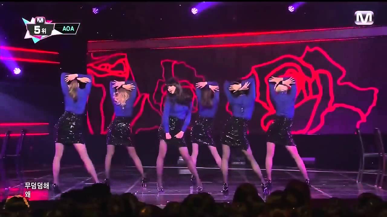 K POP AOA( Ace Of Angels)   Miniskirt LIVE 20140206 HD