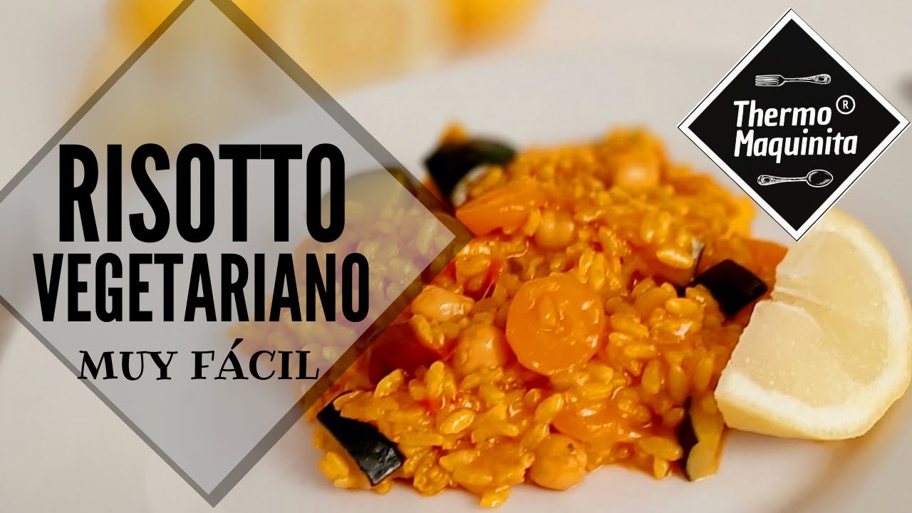 Prepara RISOTTO VEGETARIANO | Receta THERMOMIX 🍛