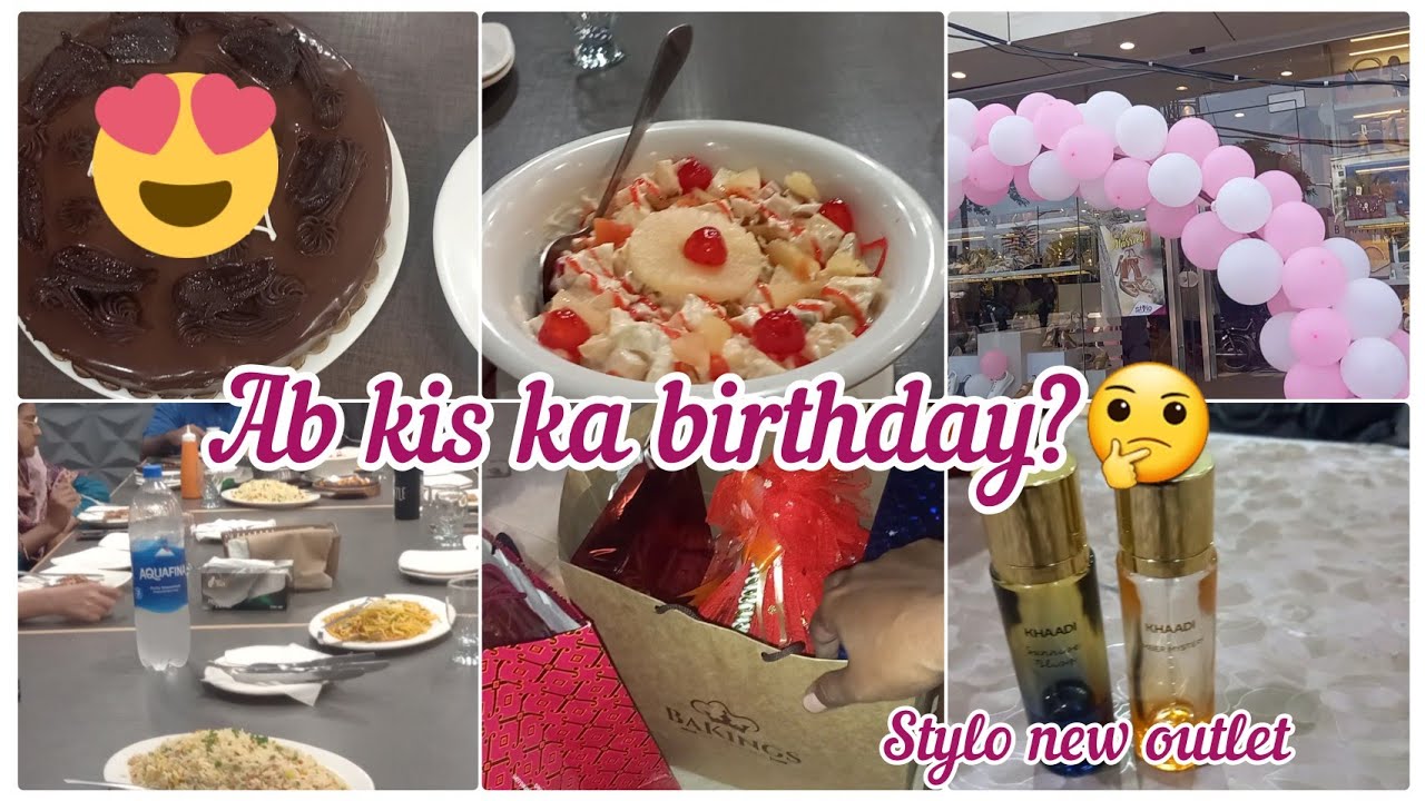 Birthday season vlog||20% discount on stylo || Stylo new shop opening|| Asmara diary
