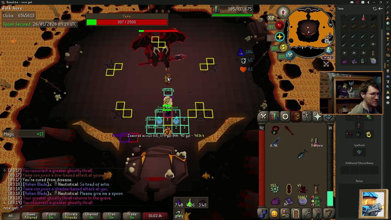 clan bingo grind! :) OSRS 825 collection logs / nice_get Live Stream